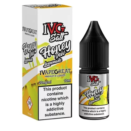 IVG Honeydew Lemoande Nic Salt E-Liquid - 10mg