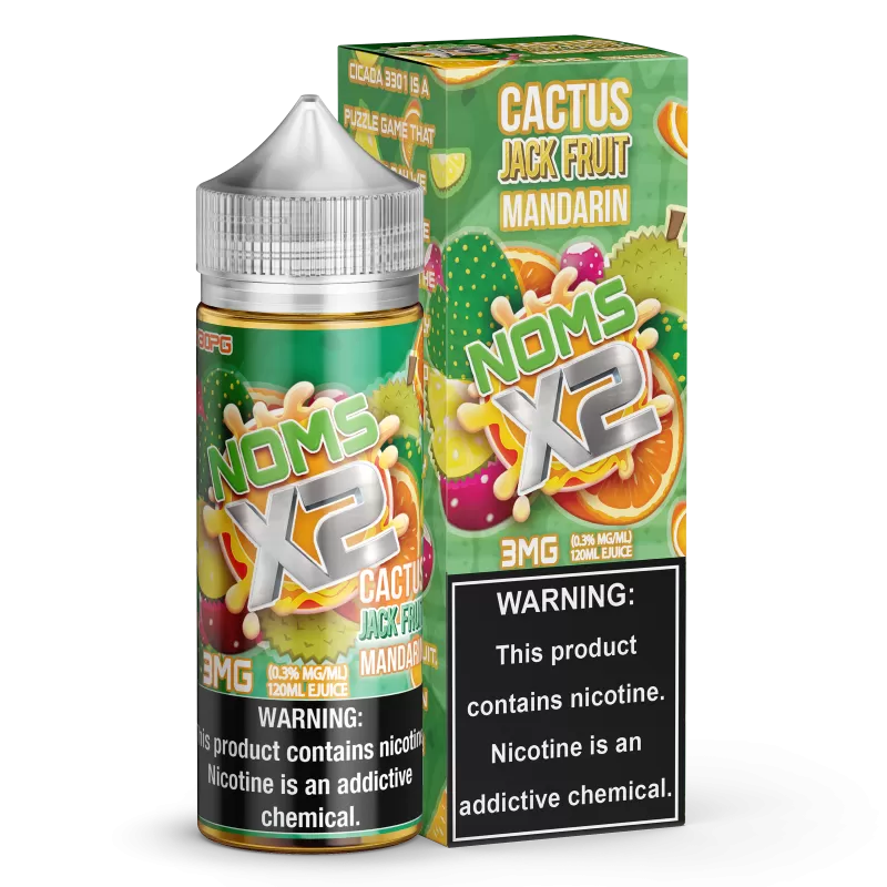 NOMS X2 by NOMENON Cactus Jackfruit Mandarin 120ML E-Liquid