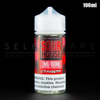 Sour House – Strawberry Eliquid 100ml
