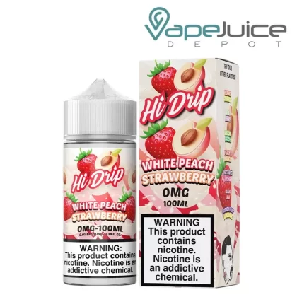 White Peach Strawberry Hi-Drip eLiquid 100ml