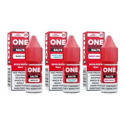 20 mg aromatisierte Nikotinsalze von One E-Liquids – 10 ml (50VG/50PG)