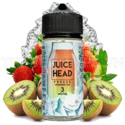 STRAWBERRY KIWI JUICE HEAD FREEZE 100ML ( 3MG – 6MG ) - Vape Product, Vape Product