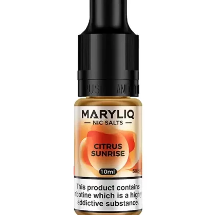 Lost Mary Maryliq Citrus Sunrise Nic Salt Vape Juice - Strength 10mg