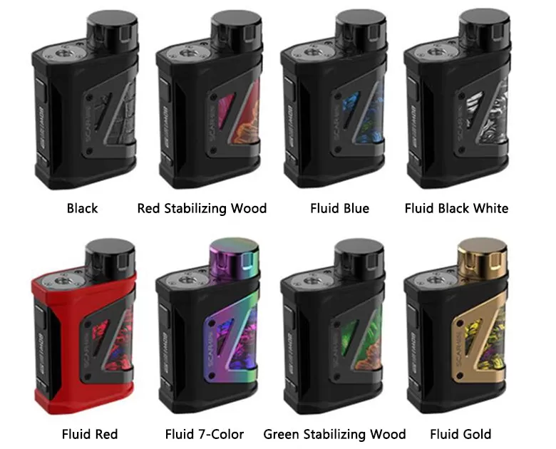 SMOK Scar-Mini 80W Box Mod - Fluid Red - Image 2