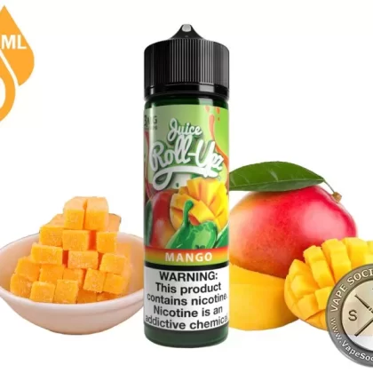 Mango by Juice Roll Upz 60ml - Vape Product, Vape Product (AE8FEF)