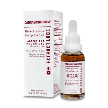 Extract Labs CBC Oil | Relief Formula - Vape Store