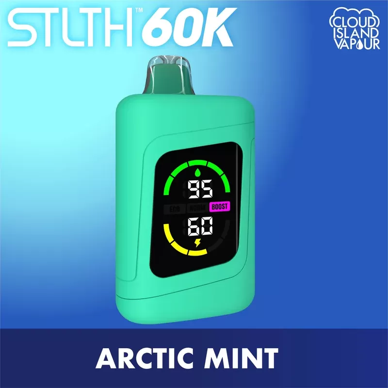 STLTH 60K Disposable Vape – Arctic Mint