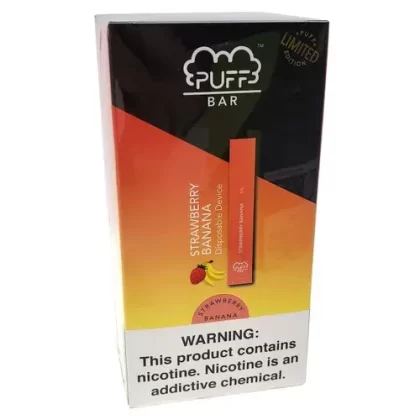 Puff Bar Strawberry Banana – Limited Edition