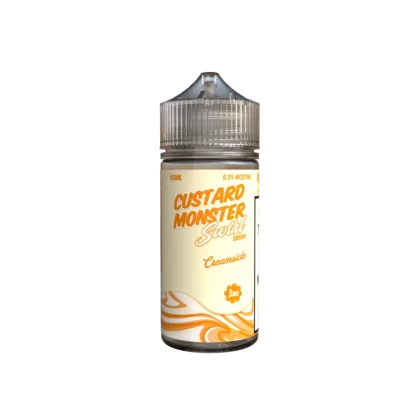 Custard Monster Swirl Premium E-Liquid 100ml - Creamsicle / 0mg