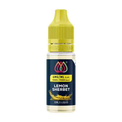 Lemon Sherbert E-Liquid by Aquavape - 10ml - Vape Product, 12mg (discontinued)