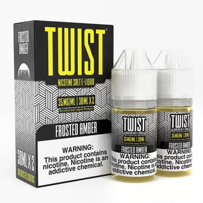 Frosted Amber by Twist Salts Series 30mL 2-Pack