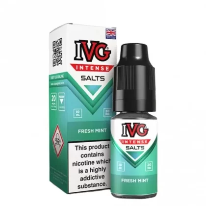 IVG Fresh Mint Nic Salts E Liquid (10ml)