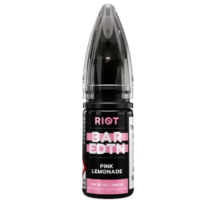 Pink Lemonade BAR EDTN Riot Squad Nic Salt E-Liquid