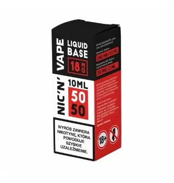 Baza NIC’N’VAPE 10ml 50/50 18mg
