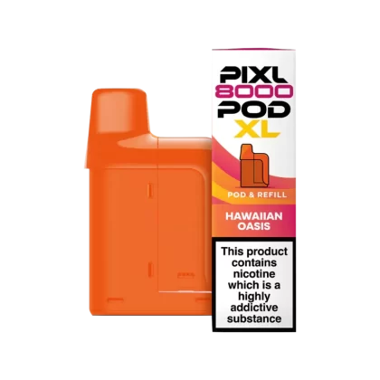 Hawaiian Oasis Pixl 8000 Refill Pack - 20 mg - Vape Product (B5F40D)