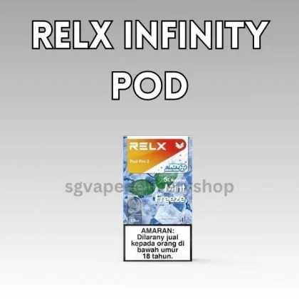 Relx Infinity Pod - Menthol Extra (0% Nicotine Free)
