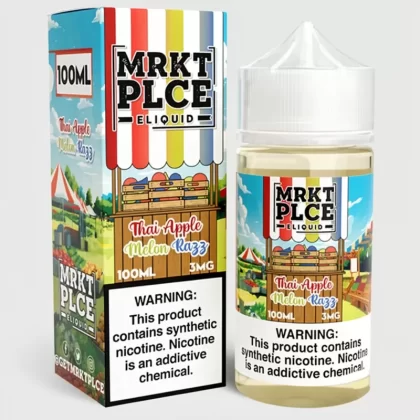 Thai Apple Melon Razz – MRKT PLCE – 100mL 70% VG ExoticVape