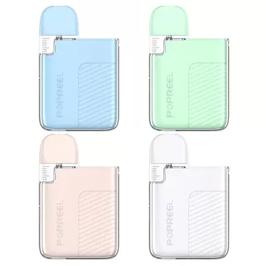 Uwell Popreel PK1 Pod Kit | 520mAh - Color#Apple Green>Apricot Beige>Macaroon Blue>Milk White