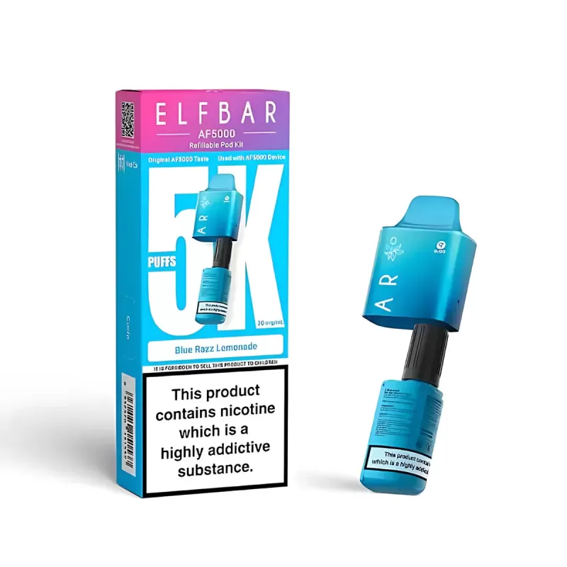 Elf Bar AF5000 Prefilled Pods - Sour Pineapple Ice - Image 2