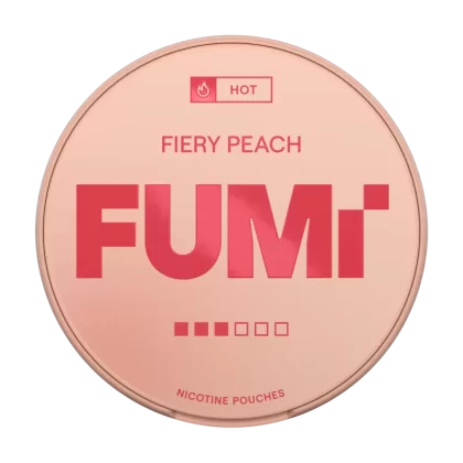 Fiery Peach FUMI Nicotine Pouches - Vapeshop Co