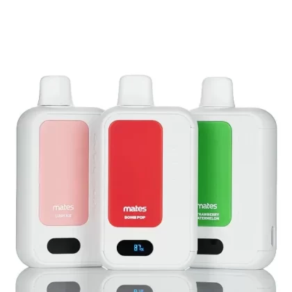 7 Daze Clickmate 15k Puffs Rechargeable Disposable Vape 5% Nic - 18ML - Rainbow Berries