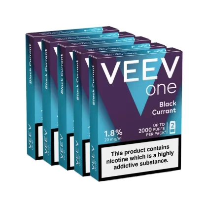 VEEV ONE Blackcurrant Pod Bundle (5 Packs) - Ejuicewarehouse