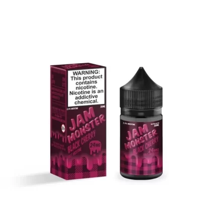Jam Monster Salt Black Cherry eJuice - Vape Product; Vape Product, Vape Product; Monster Vape Labs