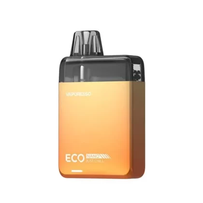 Vaporesso Eco Nano Pod Vape Kit - Colour#Black Truffle>Creamy Purple>Foggy Blue>Ivory White>Midnight Black>Peach Pink>Phantom Blue>Sakura Pink>Sparkling Purple>Spring Green>Summer Yellow>Sun (CA3D8E)