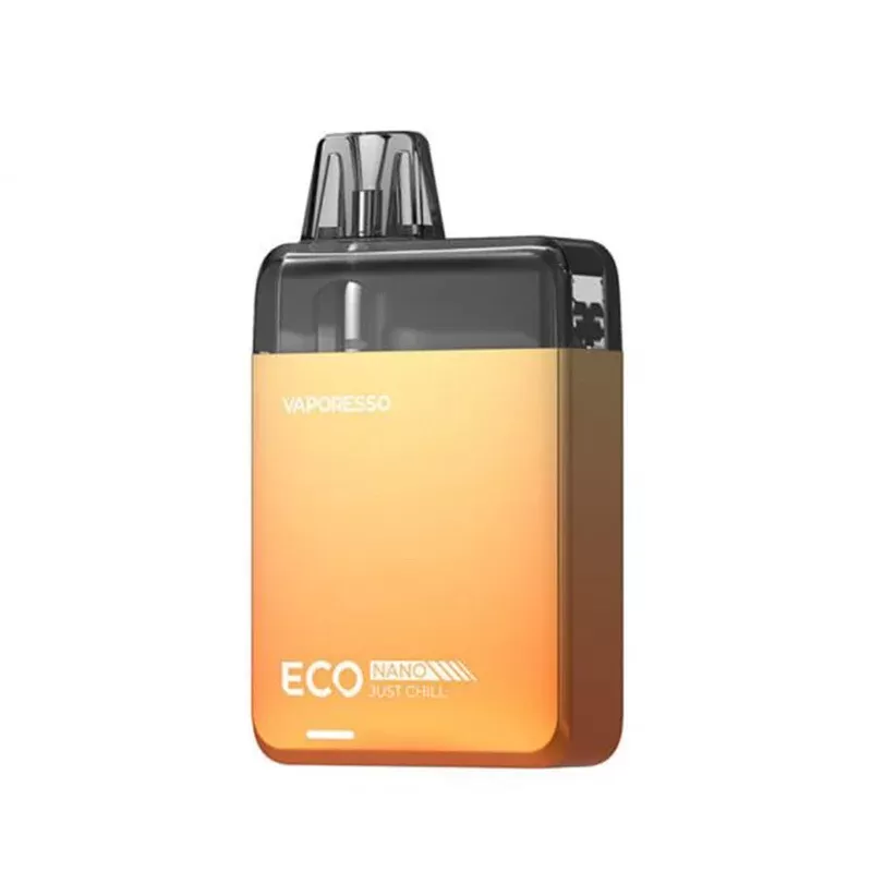 Vaporesso Eco Nano Pod Vape Kit - Colour#Black Truffle>Creamy Purple>Foggy Blue>Ivory White>Midnight Black>Peach Pink>Phantom Blue>Sakura Pink>Sparkling Purple>Spring Green>Summer Yellow>Sun (CA3D8E)