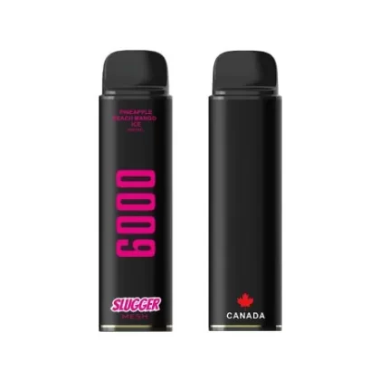 Slugger Black Disposable Vape Pineapple Peach Mango Ice 50mg (6000 Puffs)