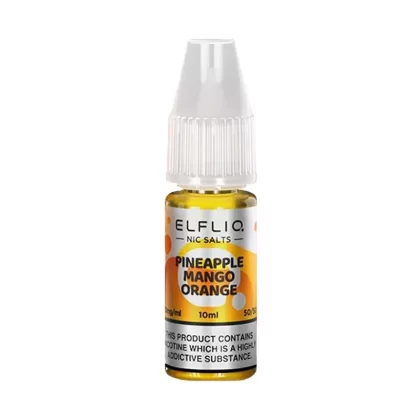 ELF BAR ELFLIQ PINEAPPLE MANGO ORANGE 10ML NIC SALT E-LIQUID