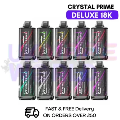 Crystal Prime Deluxe 18000 Puffs 18K PUFF (clearance)