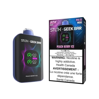 STLTH x GEEK BAR - Peach Berry Ice - 20 mg/mL (wholeseller) (SK) - Excise FED