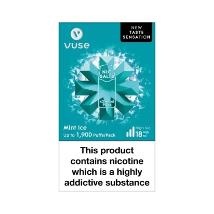 Vuse ePod Taste Sensation Mint Ice Pods (2 Pack) - Strength#18mg