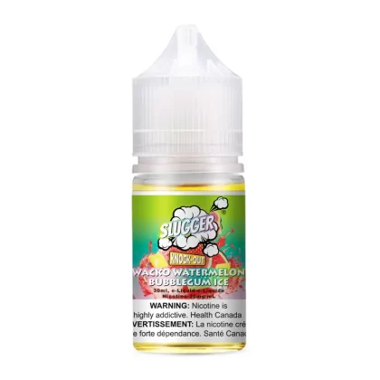 Slugger Knockout Series Wacko Watermelon Bubblegum Ice – 30ml - Vape Product, Vape Product