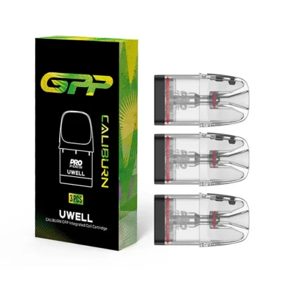 Uwell Upgraded Caliburn GPP Cartridge for Caliburn G4/G4 Mini Pod/Caliburn G3/GK3/G3/ECO/GK3 TENET/G3 Lite/G3 Lite KoKo/G3 Pro/G3 Pro KoKo Kit 3ml (3pcs/pack) - 1.2ohm