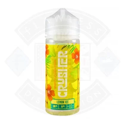 Crusher Lemon Ice 100ml 0mg (New Look) - Eliquidsupply