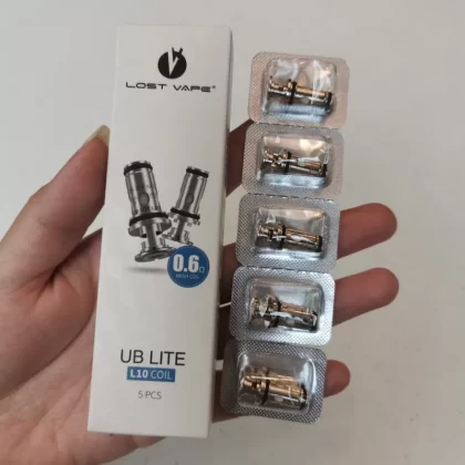 Lost Vape UB Lite coils compatible with Ub lite pod, Ursa Mini and Thelema Mini kit. - 1pc / L6 {1.0} (10-15w)