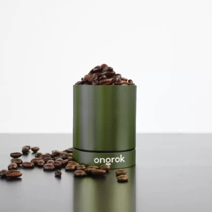 Ongrok Aluminum Metal Storage Jar - Silver
