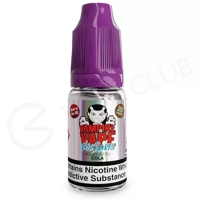 Heisenberg Cola Nic Salt E-Liquid by Vampire Vape - Ecigpremium