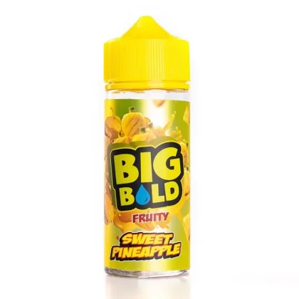 Sweet Pineapple By Big Bold Fruity 100ml Shortfill