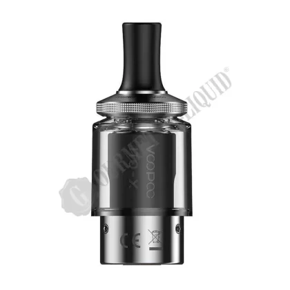 VooPoo ITO-X Replacement Pod - Colour#Silver>Black