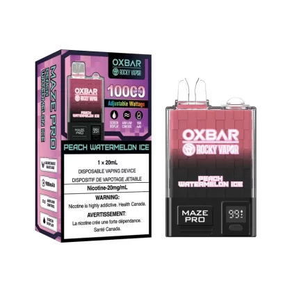 Oxbar Maze Pro – Peach Watermelon Ice – 10000 Puffs