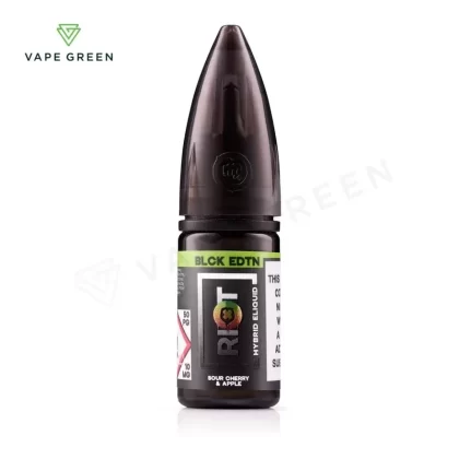 Sour Cherry & Apple E-Liquid by Riot BLCK EDTN Hybrid Salt
