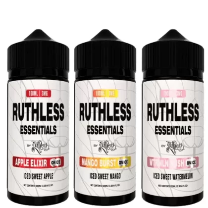 Ruthless Essentials E-Juice 100ML/3MG – On Ice