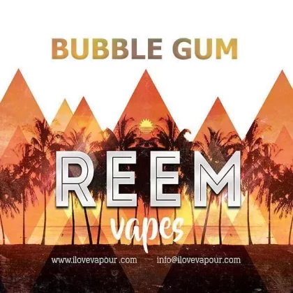 bubblegum Premium E juice By Reem Vapes - 12mg