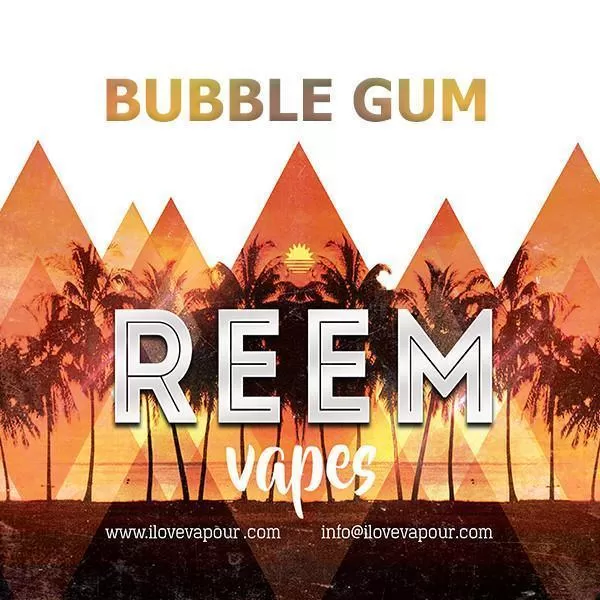 bubblegum Premium E juice By Reem Vapes - 12mg