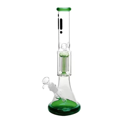 14" Infyniti 8-Arm Tree Perc Beaker Bong - Blue