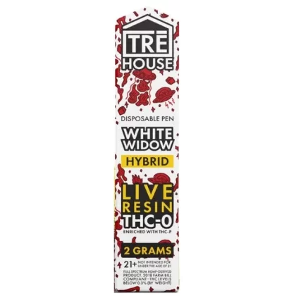 TRE House Live Resin + THC-P Disposable – White Widow (2g)