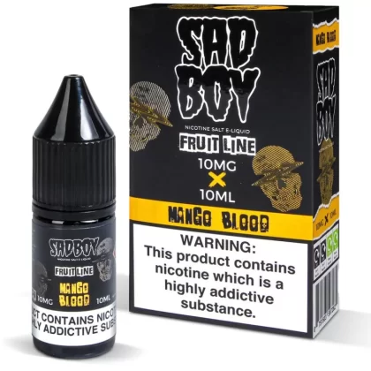 Sadboy Mango Blood Nic Salt Vape Juice - 10 Pack - 10mg